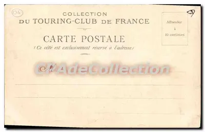 Il Baou di Saint-Jeannet — vista del viadotto e del massiccio roccioso — Collezione del Touring-Club de France, n°12 — Verso