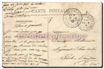 Le Villars-du-Var e la Catena del Mont Vial (Alp.-Mar.) — Collezione Artistica — Edizione Giletta, fot., Nîmes — Verso