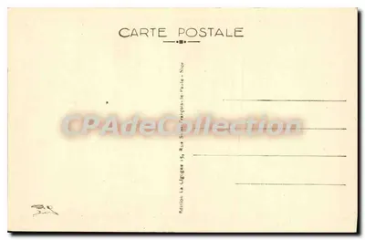 Stary Grasse — Rue de l'Évêché — Wydawnictwo La Ligue — Rewers