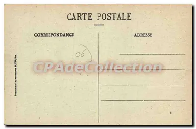 Nice — Rue de la Vieille Ville — wydawca Gilletta, n°6 — Rewers