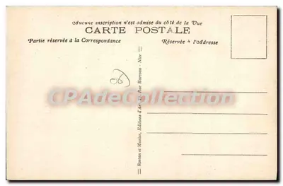Côte d'Azur — Bloemverkoper — Onbekende uitgever, n° 10 — Achterkant