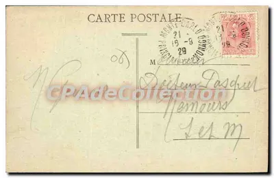 Monte-Carlo — Die Gärten — Markenrecht M. N. Nr. 403 — Rückseite