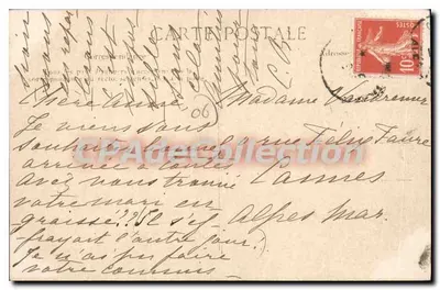 NICE — Promenada Anglijska — Fotografia Oauvin, Nice, n°1004 — Rewers