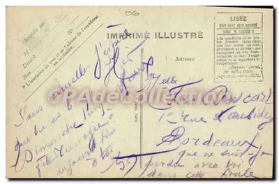 O Carnaval de Nice - 1921 — Editor: Imprimerie Illustrée, n° 06 — Verso