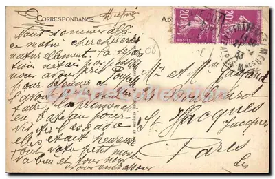 Villefranche-sur-Mer — Il Porto — LL — Verso