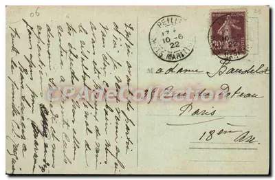Peille - Omliggende gebieden van Nizza - Algemene uitzicht — Uitg. Blanqui, tabac, Peille — Achterkant
