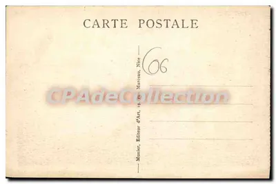 Cannes — Boulevard de la Croisette — A Côte d'Azur — Verso
