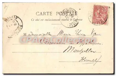 Madona d'Utelie e Cadeia dos Alpes — Vale da Vésubie (Alp.-Mar) — Édition Gietta, fot. Nice, n° 7395 — Verso