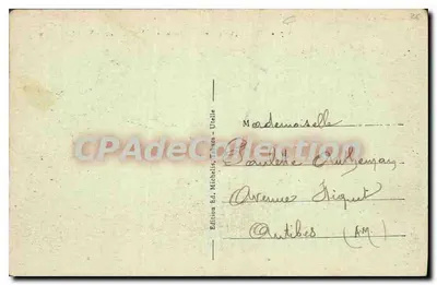 Utelles (A.-M.) — Algemene uitzicht — Uitgave E.d. Michalis, Utelle — Achterkant