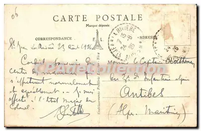 Saint-Jean-la-Rivière (A.M.) — Widok ogólny — Wydawca F.L., nr 95 — Rewers