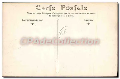 Cap d'Antibes — Rochos da Villa Eilenroc — ND Phot, n°272 — Verso