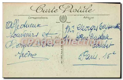 Cap Martin — Vista geral — LL. — Selecta — Verso