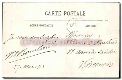 Monte-Carlo — Pejzaż widziany z Obserwatorium — LL. — Rewers