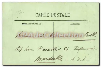 MONTE-CARLO — Widok na morze w kierunku Roquebrune — LL. — Rewers