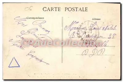 Côte d'Azur - Monte-Carlo — Kasyno i strzelanie do ptaków widziane z ogródów Monako — Wydawca BPD, nr 228 — Rewers