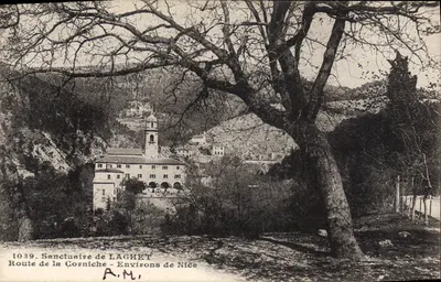 Świątynia LAGHET — Trasa Corniche — Okolice Nicei — A.M. — nr 1039