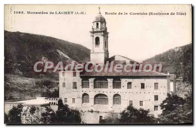 Klasztor LACHET (A-M.) — Trasa Corniche (Okolice Nicei) — Wydawca Giletta, nr 1098