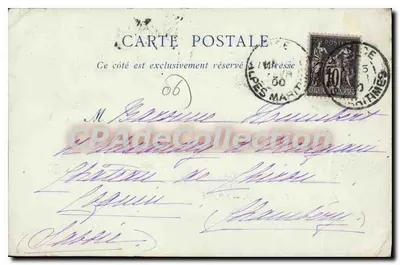Menton — A Velha Cidade — ND Pbot — Verso