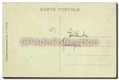 Juan-les-Pins - La Plage - Los Bañistas — Edición Gilletta, n° 681 — Reverso