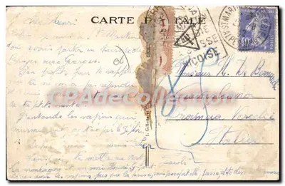 Saint-Martin-Vésubie (A-M) — Virgen de Fenestre (alt. 1904 m) — R. Tondi - Tabacs — Reverso