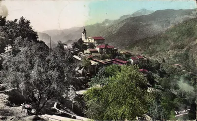 La Bollene-Vesubie (A.M.) — Algemene uitzicht — 700 m — Fotograaf H. Mon — n° 1745