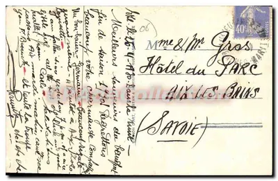 Eze (A.M.) — Le Village et le Viaduc de la Moyenne Corniche — RM — Éditeur République Française, n° 805 — Rewers