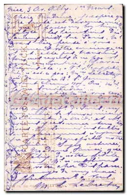 Nice, Basen Portu — malowana wersja — H. B. Minaud — Rewers