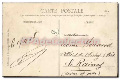 Cannes - Stary Zamek St-Honorat - Abpia Lérins — Kolekcja Artystyczna, nr 503, Wydawnictwo Gilelta, Nice — Rewers