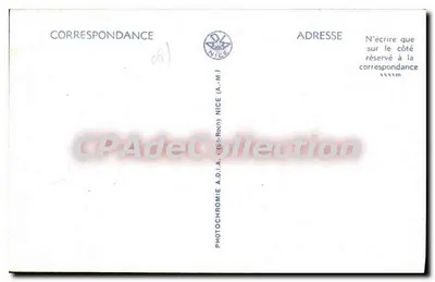 Menton — Ogólny widok i kaserny — ADIA 84 — Rewers