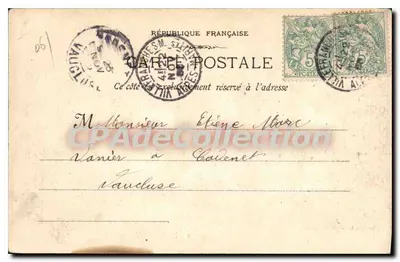 De Nice a Monte-Carlo - 990 - A Baía de Villefranche — Foto-tipo E. Lacour - Marselha — Verso
