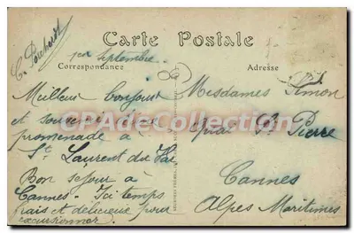 Most Var (Alpes-Maritimes) — widok mostu nad rzeką — JND Fot. nr 900 — Rewers