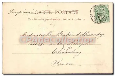 Cap d'Antibes — Estúdio de Rocbers e Grand Hôtel — Berger & Cie, Antibes, n°274 — Verso