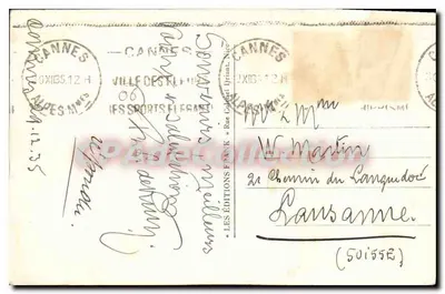 Saint-Paul — Pejzaż ogólny — Wydawnictwo Fränk, n°10 — Rewers