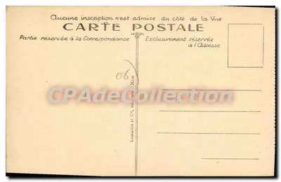 Cagnes — Widok ogólny — Lemaître et Cie, Nice, n°66 — Rewers