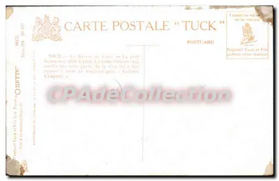 Nice — O Bassin do Porto — Tuck & Fils — Verso