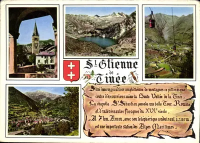 Saint-Etienne de Tinée — Paisagens da França — Edições TADJA