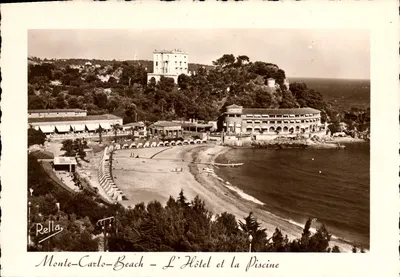 Monte-Carlo-Beach — O Hotel e a Piscina — Rella