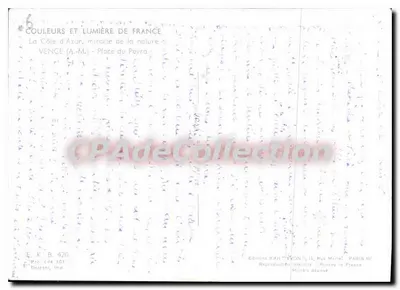 Plaats del Peyra — Vence — Edities d'Azur — Achterkant