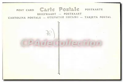 Triel (Seine-et-Oise) — A Igreja — Carta postal n°50 — Verso