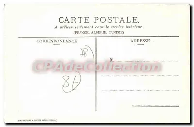 Le Vésinet - Intérieur de l'Église — Delansorne & Miner, édit., Le Vésinet — Verso