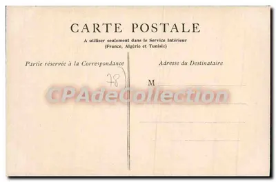 Abdij van de Vaulx-de-Cernay — uitgever CPAdéCollection, nr. serie 28 — Achterkant