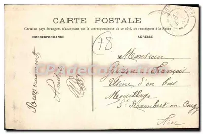 Maison-Laffitte (S.-et-O) - Campo de Corridas - Saída dos Cavaleiros — Verso
