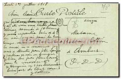 Mantes — Rue Nationale — LL. — n°45 — Verso