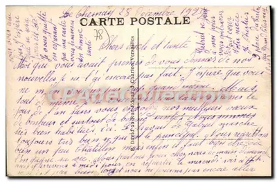 Versailles — Panorama miasta i Chesnay - dzielnica Borgnis Desbordes — Rewers