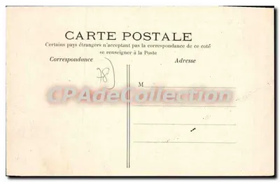 Hôtel de Ville w Versailles — wydawca nieznany, nr serii 114 — Rewers