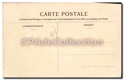 Versailles - Urząd Miasta — wydawca Édouard Roux, n°4 — Rewers