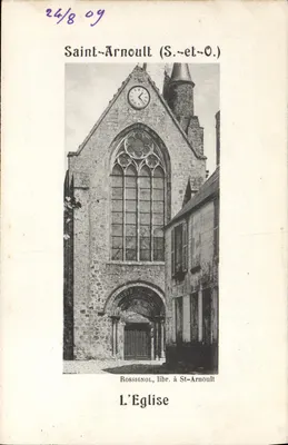 Saint-Arnoult (S.-et-O.) — A Igreja — Rossignol, livreiro em Saint-Arnoult