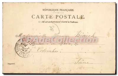 A Igreja — Croissy-sur-Seine — Editor P. S. A. D. Erika 744 P. M. fot. — Verso