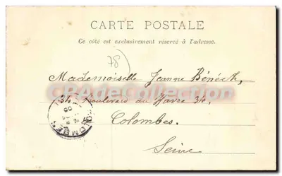 Bougival - A Grenouillère — P. Marmuse, Paris, n°13 — Verso