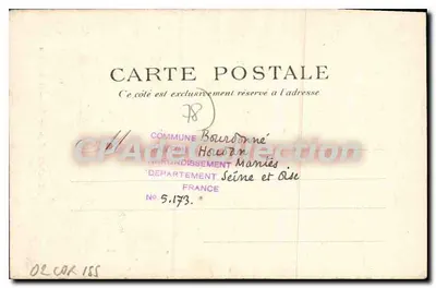Bourdonné (S.-et-O.) — O Castelo — Verso